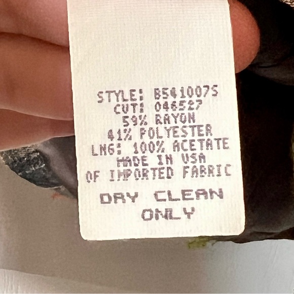 Vintage BETS by Canvasbacks Fringe Textured Art Deco Blazer Jacket—SZ. 8 - Picture 12 of 17